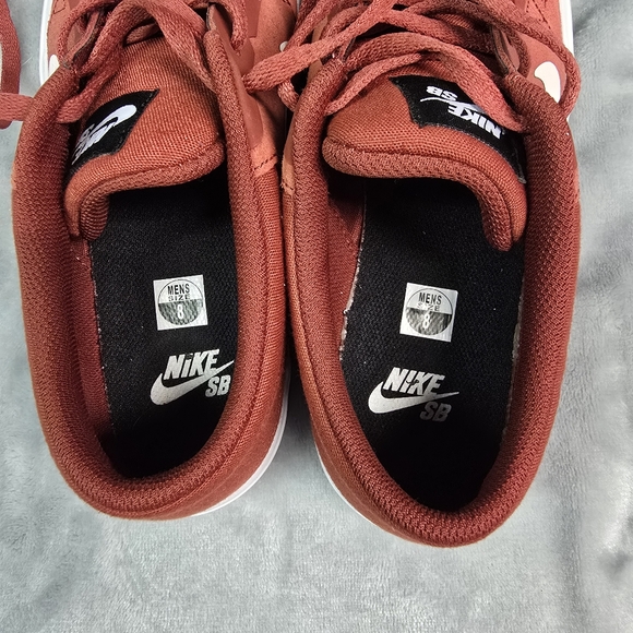 Nike SB Portmore Men's Size 8 Red Leisure Shoes 725027-602 - Picture 4 of 8